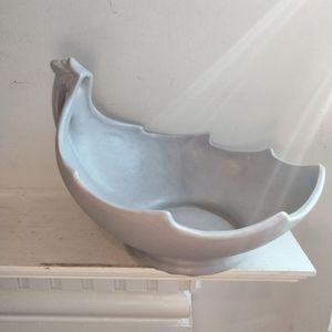 Vintage McCoy USA purple fruit bowl